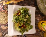 A picture of step 9 of Mayonnaise fatoush salad.