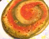 Ramadan Special - Spinach & Beetroot Pin Wheel Paratha recipe step 4 photo