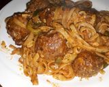 Foto del paso 6 de la receta: Tallarines con albóndigas 🍝
