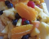 Foto del paso 1 de la receta: "Un jardín Tropical" 🥭🫐🍊