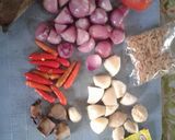 Foto langkah ke 2 dari resep Sayur Lodeh buncis jamur.