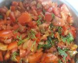 A picture of step 3 of Tomato Onion Bhaji.