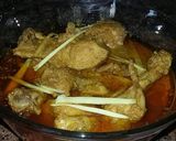 A picture of step 1 of Shahi chicken korma.