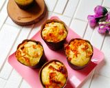 Foto langkah ke 6 dari resep Muffin Sosis Keju Mozzarella (No Mixer).