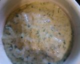 A picture of step 4 of Spinach & Lime mini cakes.