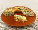 Foto del passaggio 9 della ricetta Ciambellone agli asparagi