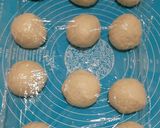 Foto langkah ke 2 dari resep Roti isi sosis - resep roti tanpa telur.