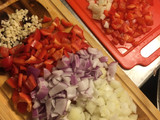 Empanadas de lomo al vino desmenuzado
