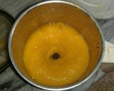 A picture of step 2 of Mango slush.