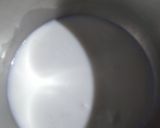 A picture of step 1 of Milkmaid bread pudding.