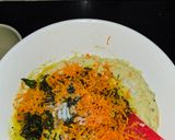 A picture of step 4 of Moong dal idli.
