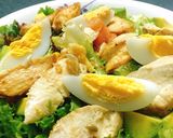 Hình bước làm 6 của món Salad ức gà