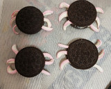 Foto del paso 2 de la receta: Galletitas Halloween: arañas glaseadas 🕷️🕸️😲