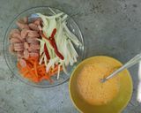รูปขั้นตอนการทำที่ 1 ของ ไข่ผัดแหนม