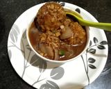 A picture of step 4 of Maggi Manchurian Ball/Gravy.