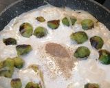 Foto del paso 4 de la receta Rigatoni con Coles de Bruselas y Leche de Coco