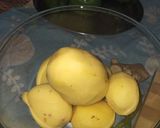 A picture of step 2 of Aloo Capsicum.
