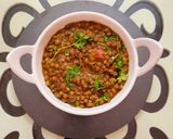 A picture of step 6 of Horse gram daal.