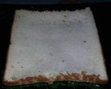 A picture of step 3 of Flag cake.
