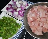 A picture of step 2 of Tawa kabab.