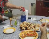 Foto del paso 2 de la receta: Empanadas variadas, masa vegana, pero rellenos variados