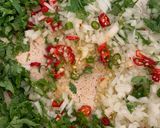 A picture of step 1 of Spicy Coriander Chicken.