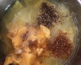 A picture of step 1 of Aam panna.