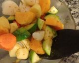 Foto del paso 1 de la receta: Verduras al horno con crema de quesos
