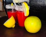 A picture of step 7 of Melonade🍉🍋.