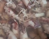 Foto langkah ke 1 dari resep Cumi Asin Cabe Ijo.