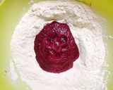 Buraczane tagliatelle z młodą kapustą, szałwią i migdałami krok przepisu 1 zdjęcie