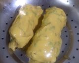 A picture of step 3 of Steamed Bread roll.