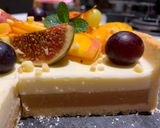 A picture of step 12 of Modern Crostata with Panna Cotta and Caramel.