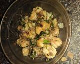 A picture of step 3 of Garlic butter prawns #4weekschallenge.