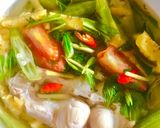Hình bước làm 4 của món Canh chua cá hú