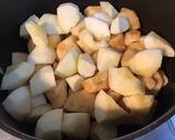 Une image de l'étape 4 de Compote de pommes et rhubarbe du jardin.