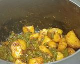 आलू बीन्स  की सब्ज़ी (aloo beans ki sabzi recipe in Hindi) रेसिपी चरण 7 फोटो
