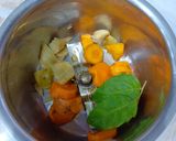 A picture of step 2 of Immunity Shots Turmeric Amla Ginger.