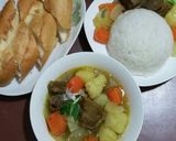 Hình bước làm 10 của món Ragu lưỡi bò