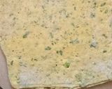 A picture of step 3 of Methi lauki cheese parantha.