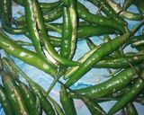 A picture of step 1 of Instant Mirch Achar.