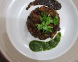 A picture of step 5 of Chana masala chaat.
