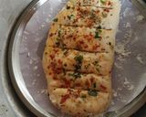 গার্লিক ব্রেড(garlic bread no oven cooking recipe in Bengali) রেসিপির ধাপ 6 ছবি