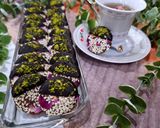 عکس مرحله 12 از دستور خرما سکه ای شکلاتی 😋