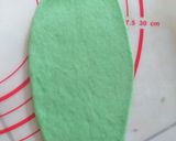 Foto langkah ke 3 dari resep Roti sobek Pandan Cokelat.