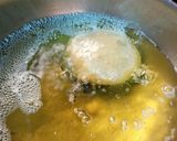 A picture of step 6 of The green trio kachori.