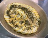 Une image de l'étape 5 de Gratin de courgettes jaunes à la crème et persil’algues.