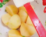 Hình bước làm 1 của món Tôm lồng đèn