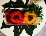 عکس مرحله 4 از دستور دلمه برگ و فلفل