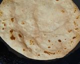 A picture of step 6 of Sada simple roti.